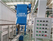 華康 -北京偉業硬木家具廠專用DMC64脈沖布袋除塵器已經投入使用,分離效率可達99.5%